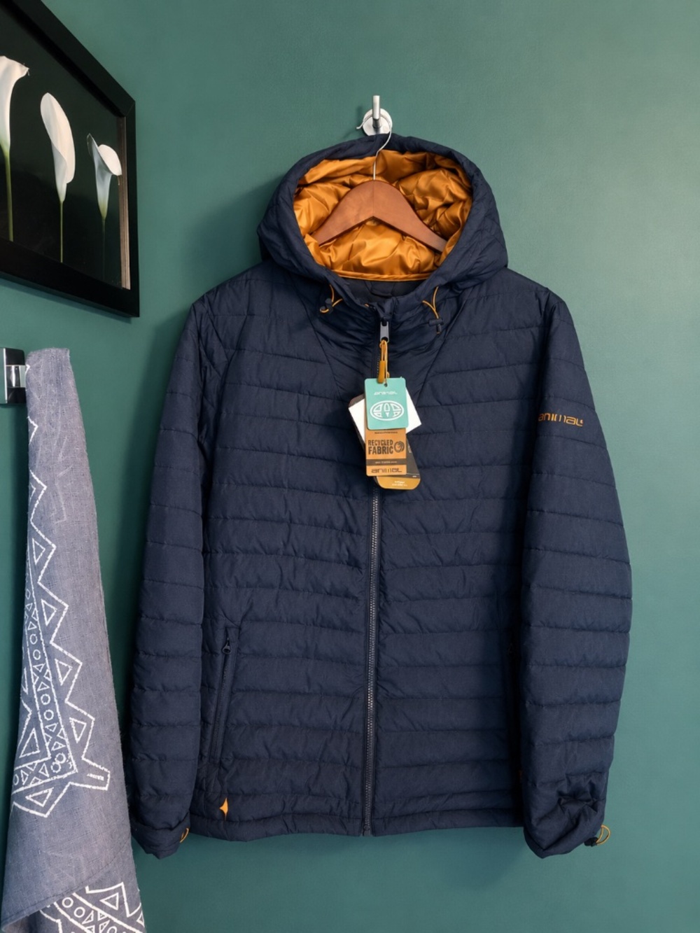 Animal Barnham- Puffer Jacket-Women's- SZ 14- NWT